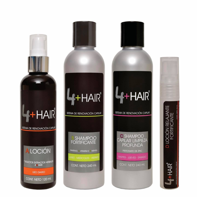 4+Hair Sistema de Renovación Capilar